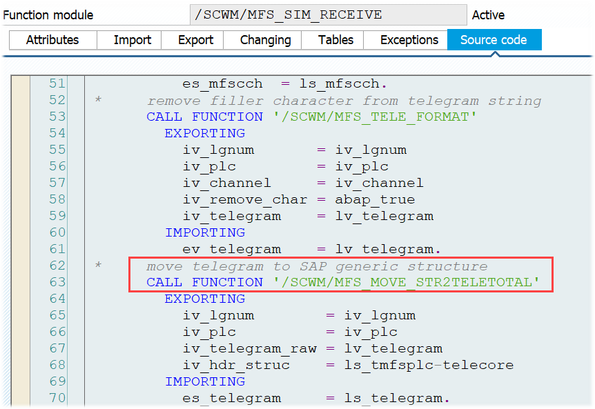 SAP EWM MFS Simulation Emulation 9
